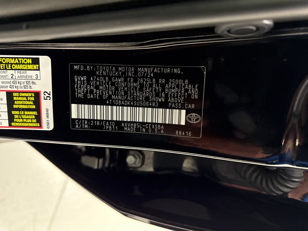 Used 2025 Toyota Camry SE w/ Convenience Package AWD/4WD image 24