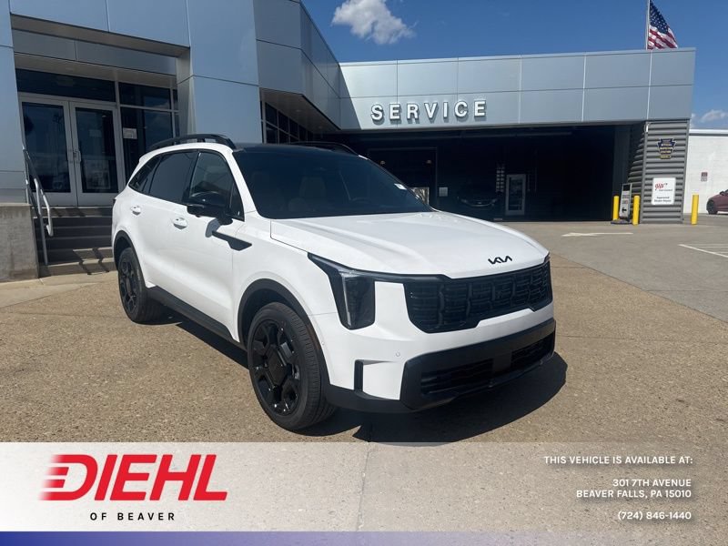 New 2026 Kia Sorento SX Prestige w/ Olive Brown Leather Package