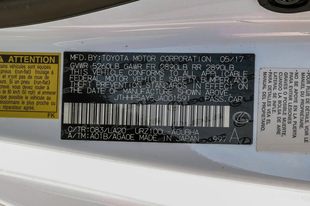 Used 2018 Lexus LC 500 Coupe w/ Touring Package image 61