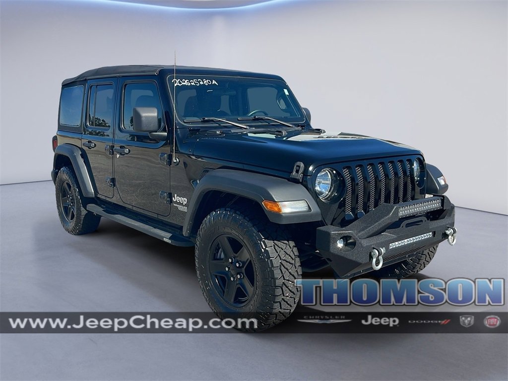 Used 2020 Jeep Wrangler Unlimited Sport image 1
