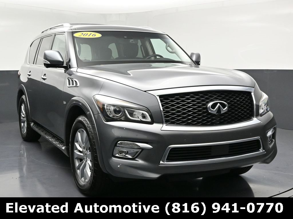 Used 2016 INFINITI QX80 4WD w/ Driver's Assistance Package