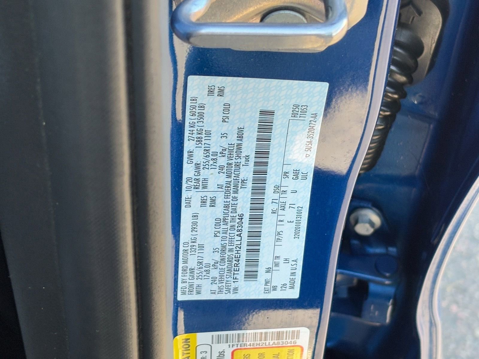 Used 2020 Ford Ranger XL w/ Equipment Group 101A Mid image 30