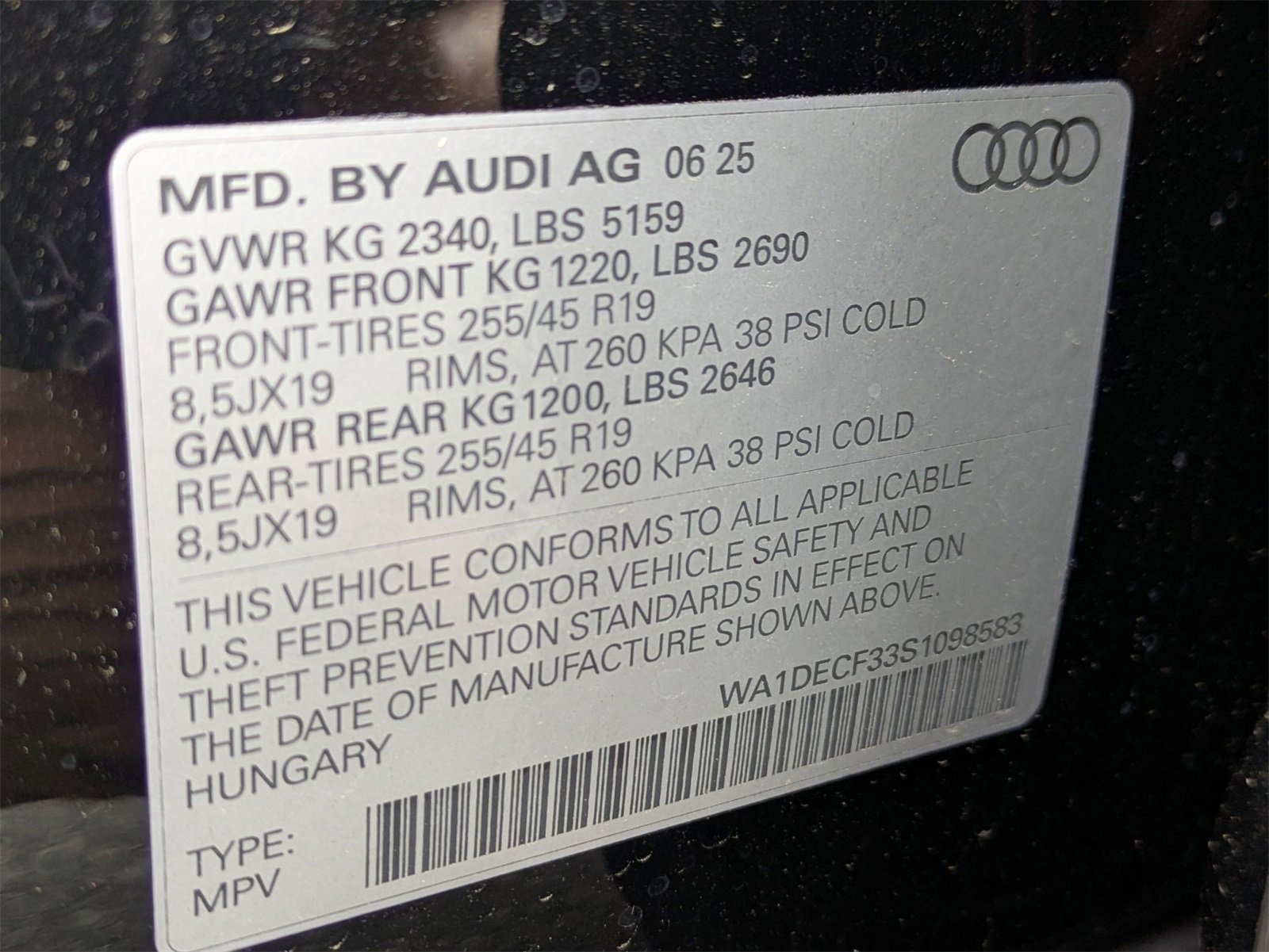 New 2025 Audi Q3 2.0T Premium image 17