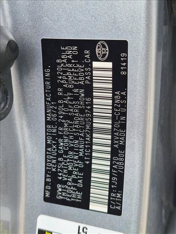 Used 2021 Toyota Camry LE FWD image 23