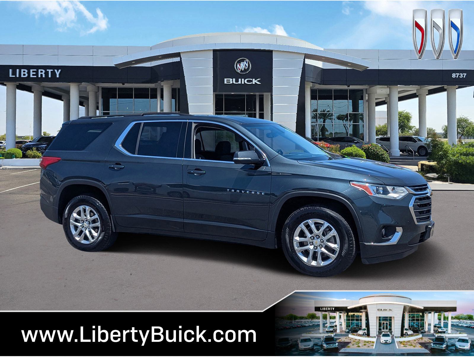 Used 2020 Chevrolet Traverse LT