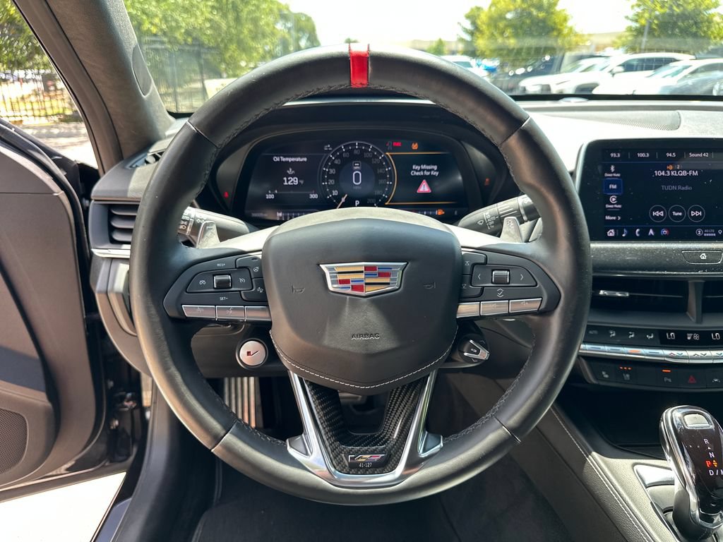 Certified 2023 Cadillac CT4 V Blackwing w/ Driver Assist Package RWD image 24