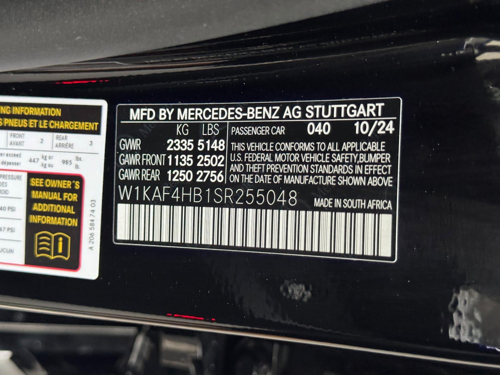 Used 2025 Mercedes-Benz C 300 4MATIC Sedan w/ AMG Line w/ Night Package image 48