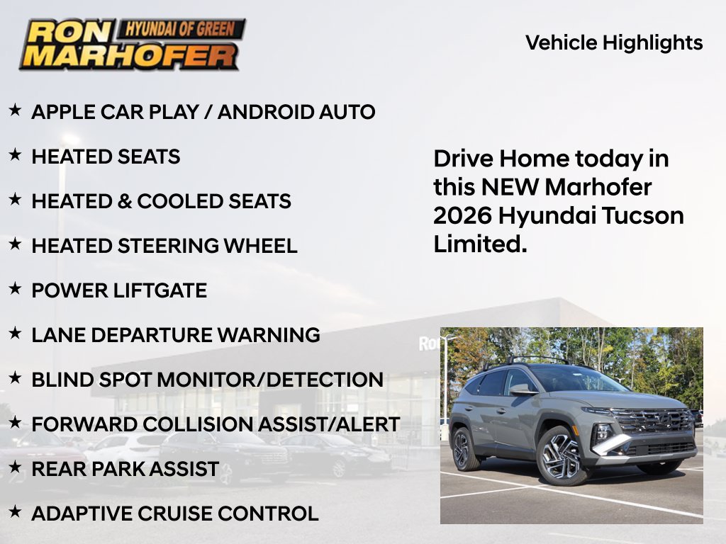 New 2026 Hyundai Tucson Limited AWD/4WD image 15