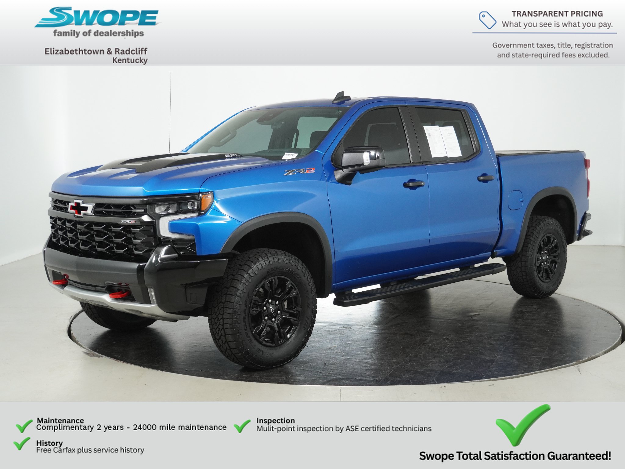 Used 2022 Chevrolet Silverado 1500 ZR2 w/ Technology Package AWD/4WD image 7