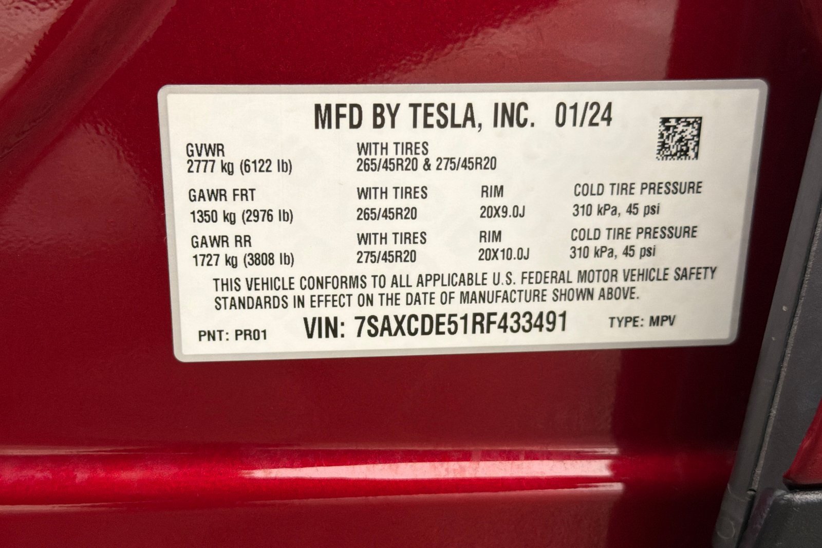 Used 2024 Tesla Model X AWD/4WD image 28