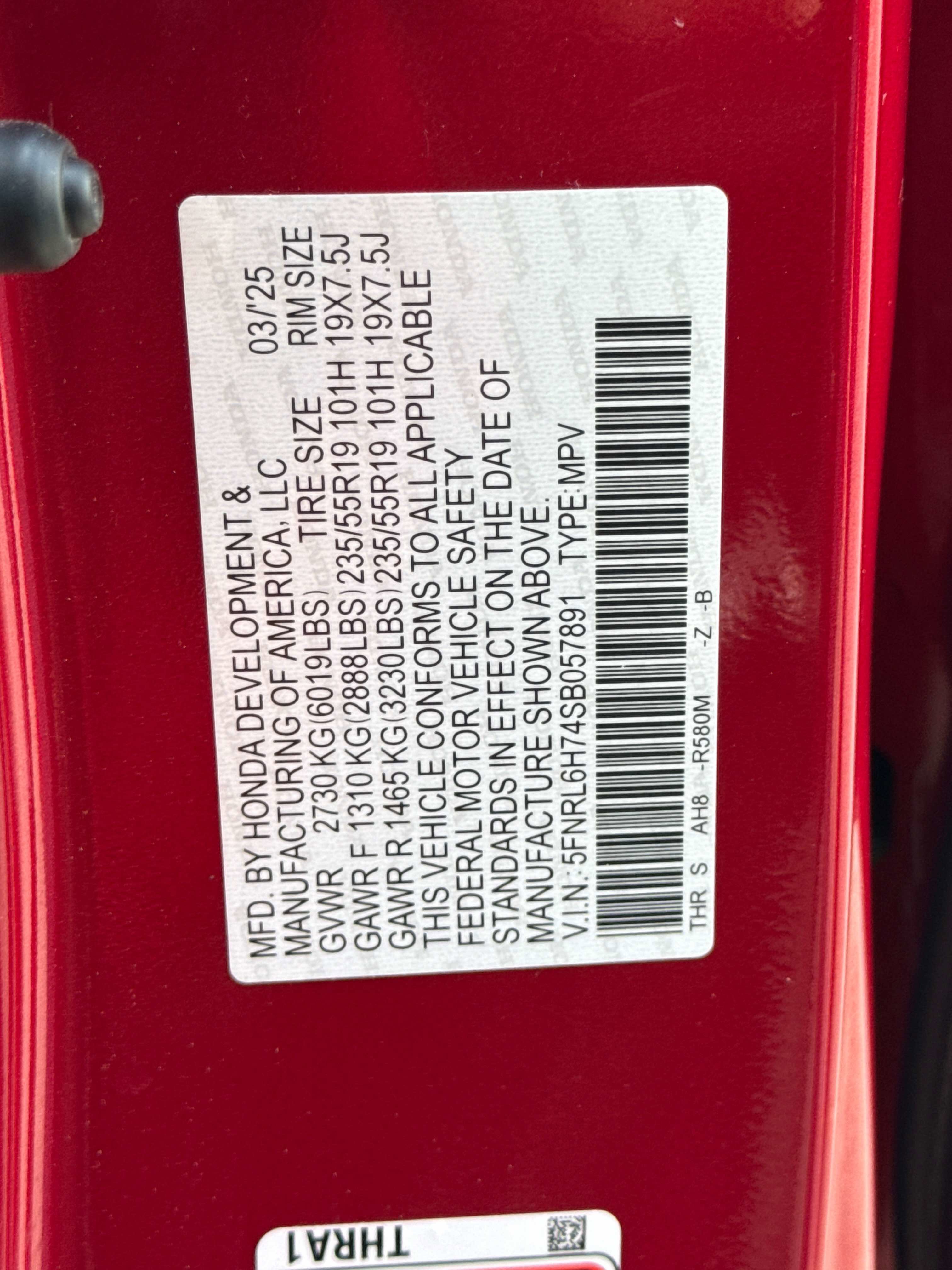 Used 2025 Honda Odyssey Sport-L image 30