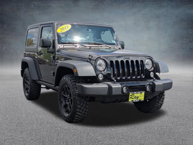 Certified 2018 Jeep Wrangler Sport AWD/4WD image 1