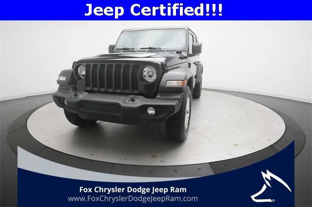 Certified 2023 Jeep Wrangler Sport S image 32