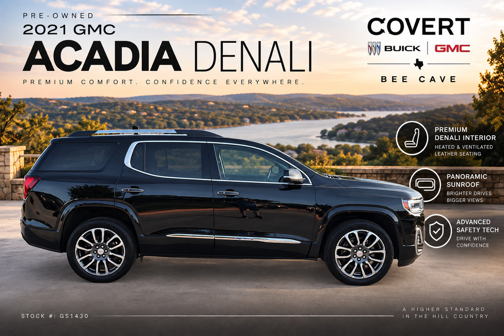 Used 2021 GMC Acadia Denali w/ Denali Technology Package FWD image 4