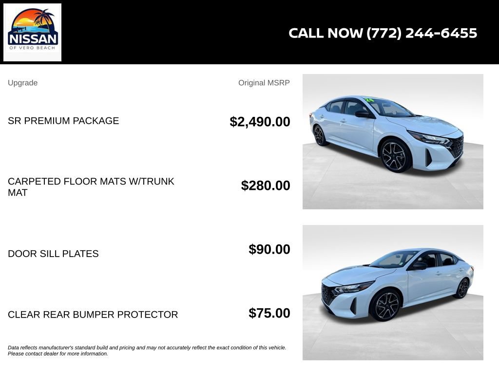 Certified 2024 Nissan Sentra SR w/ SR Premium Package FWD image 6