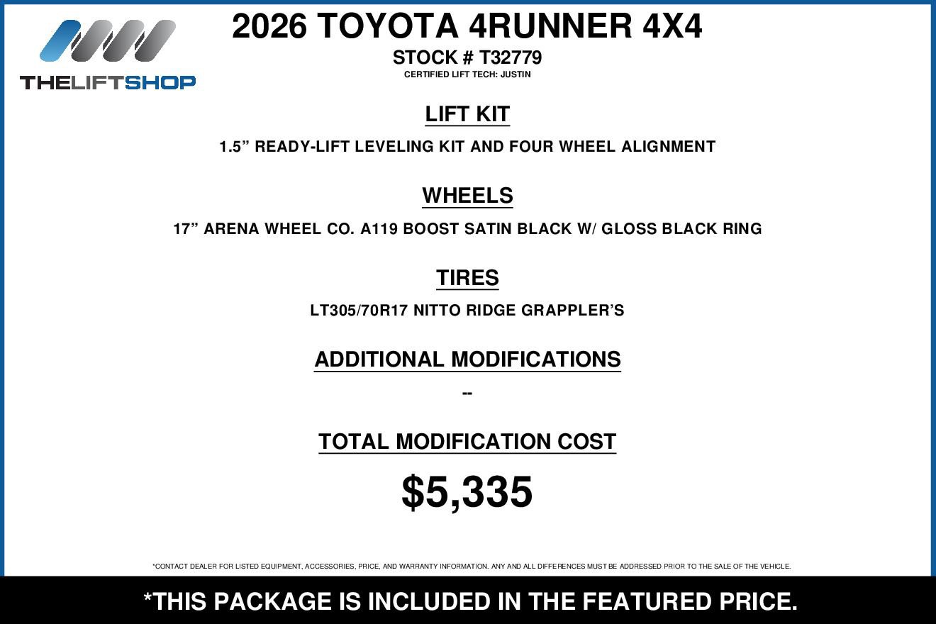 Used 2026 Toyota 4Runner Limited AWD/4WD image 2