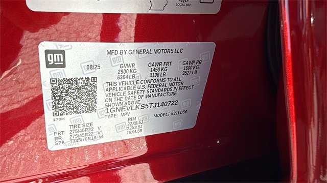 New 2026 Chevrolet Traverse RS w/ LPO, Floor Liner Package image 13