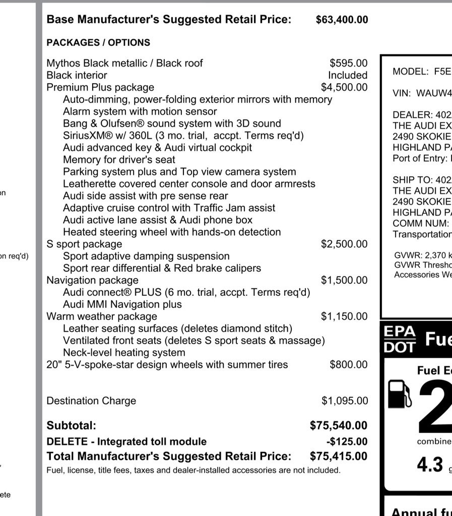 Used 2023 Audi S5 Premium Plus image 2