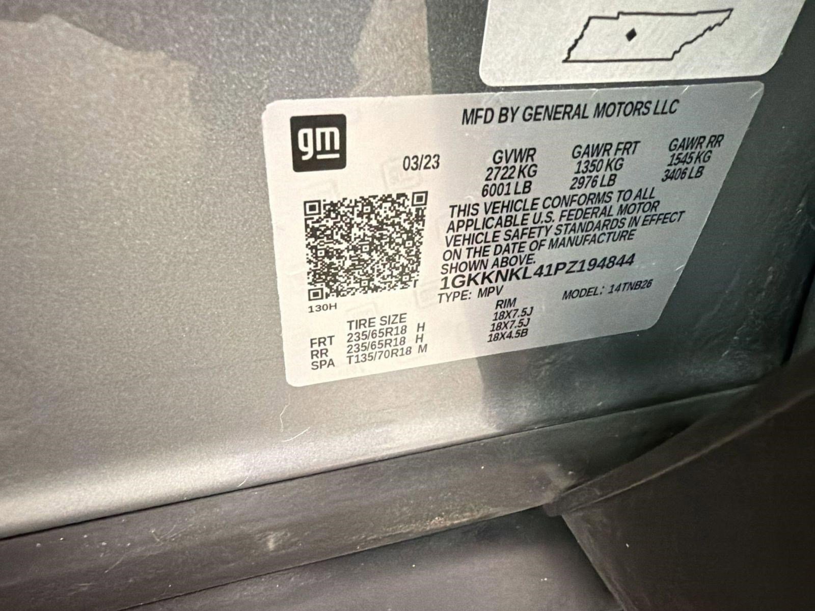 Used 2023 GMC Acadia SLE image 19