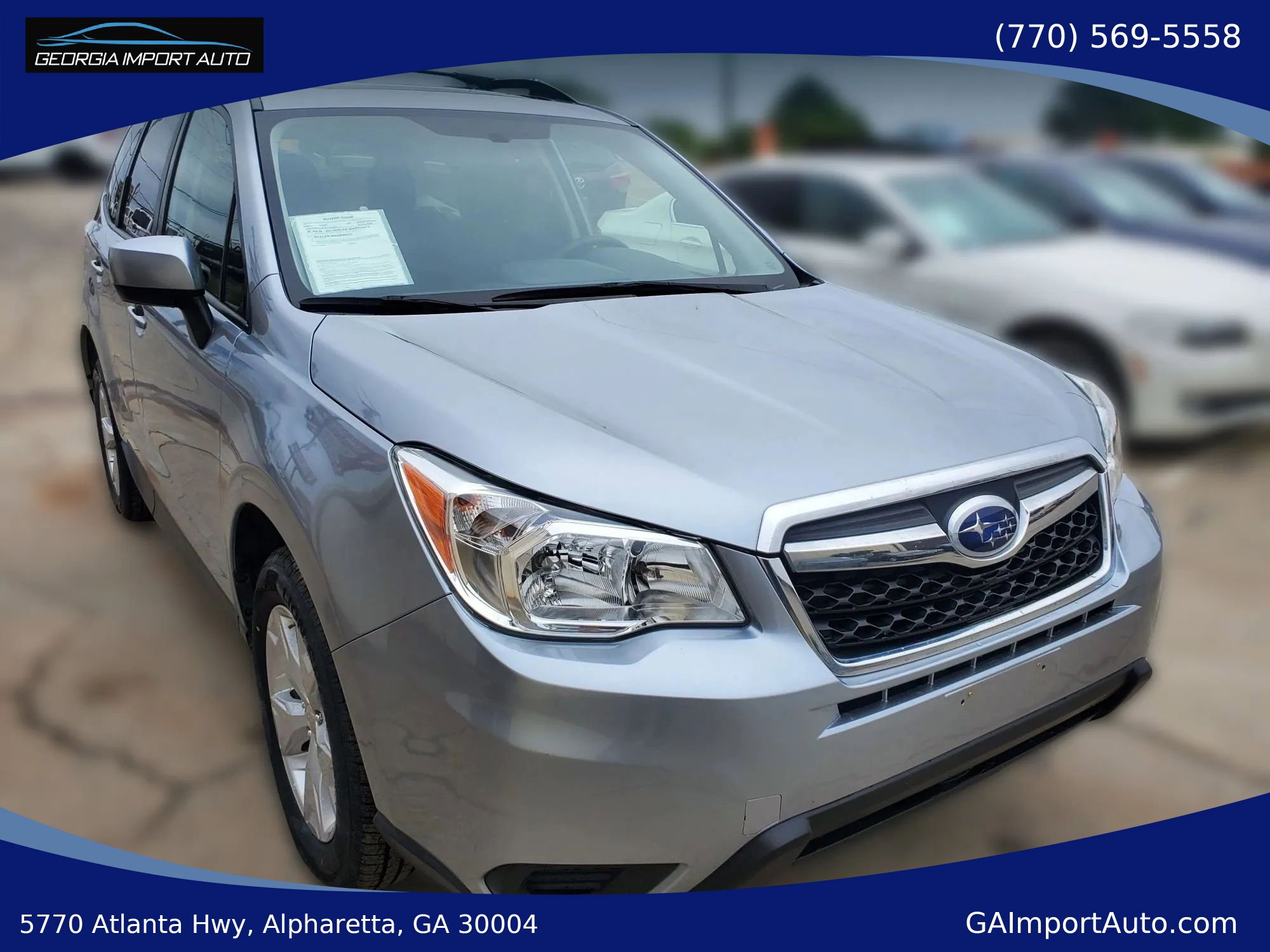 Used 2016 Subaru Forester 2.5i Premium w/ All-Weather Package