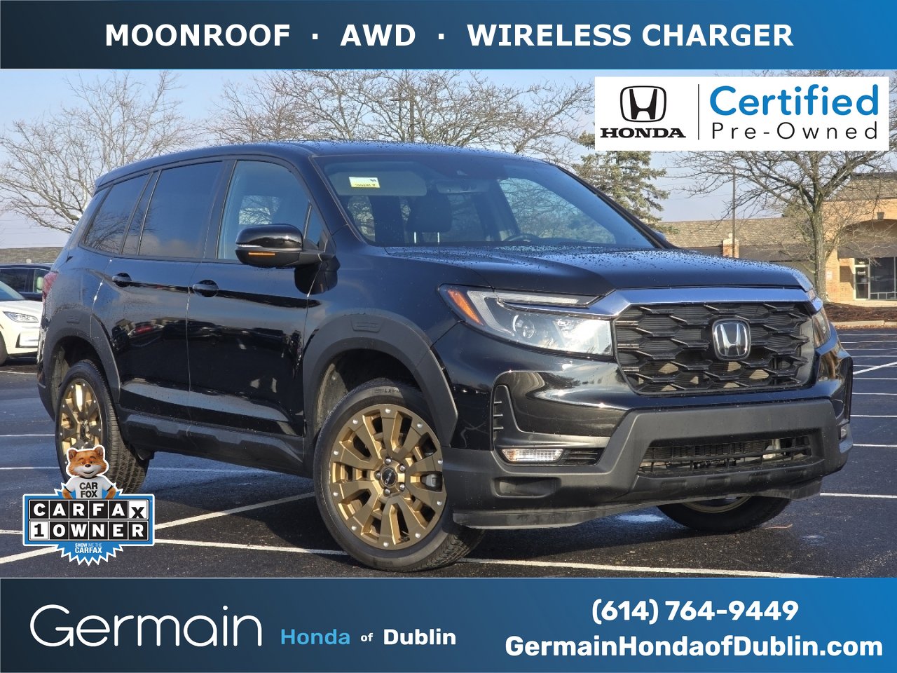 Certified 2022 Honda Passport EX-L