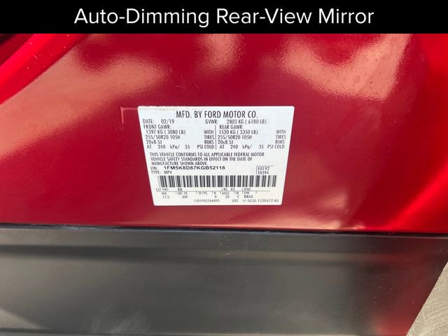Used 2019 Ford Explorer XLT w/ Equipment Group 202A AWD/4WD image 36
