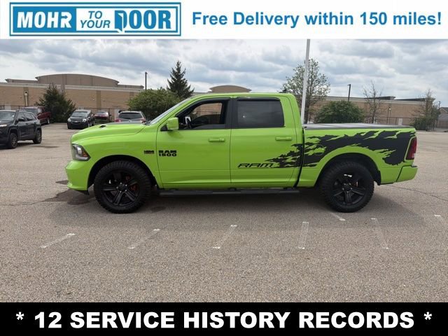 Used 2017 RAM 1500 Sport w/ Sublime Green Sport Package image 2
