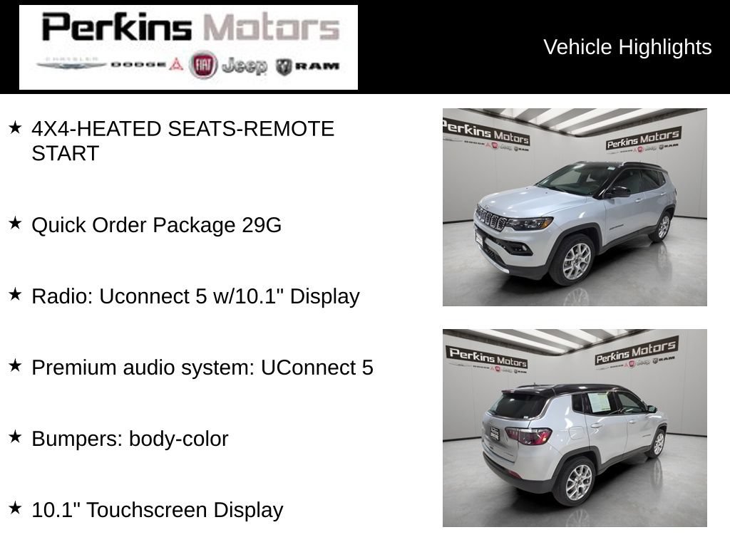 Certified 2025 Jeep Compass Limited AWD/4WD image 7
