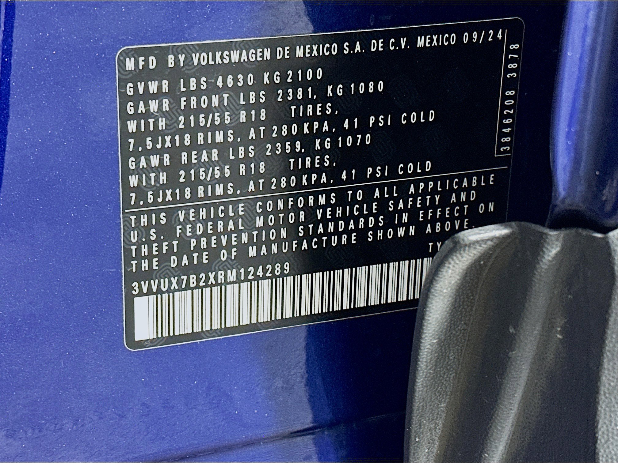 Used 2024 Volkswagen Taos SE image 12