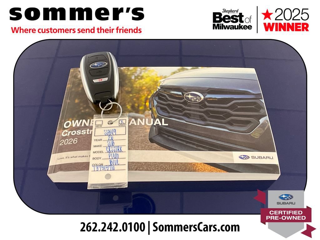 Certified 2026 Subaru Crosstrek 2.5i Premium AWD/4WD image 26