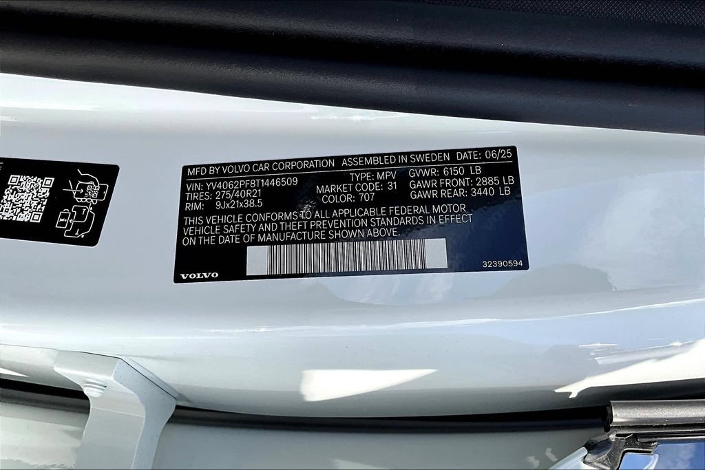 New 2026 Volvo XC90 B6 Ultra w/ Protection Package AWD/4WD image 14