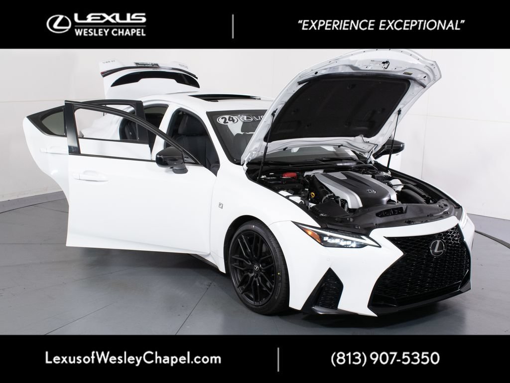 Certified 2024 Lexus IS 350 F Sport w/ Blackout Package RWD image 12