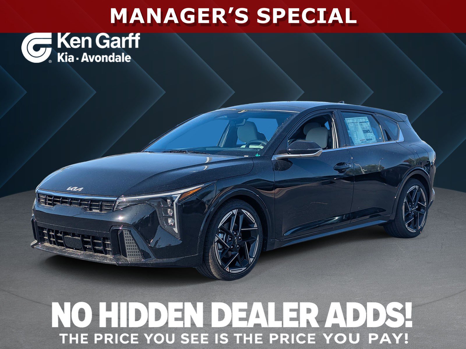 New 2026 Kia K4 EX w/ GT-Line Premium Package