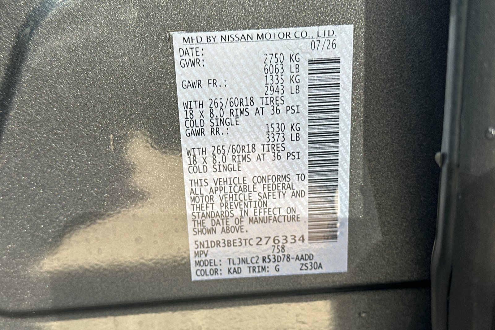 New 2026 Nissan Pathfinder Rock Creek AWD/4WD image 25