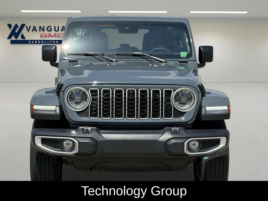 Used 2024 Jeep Wrangler Unlimited Sahara w/ Technology Group AWD/4WD video 3