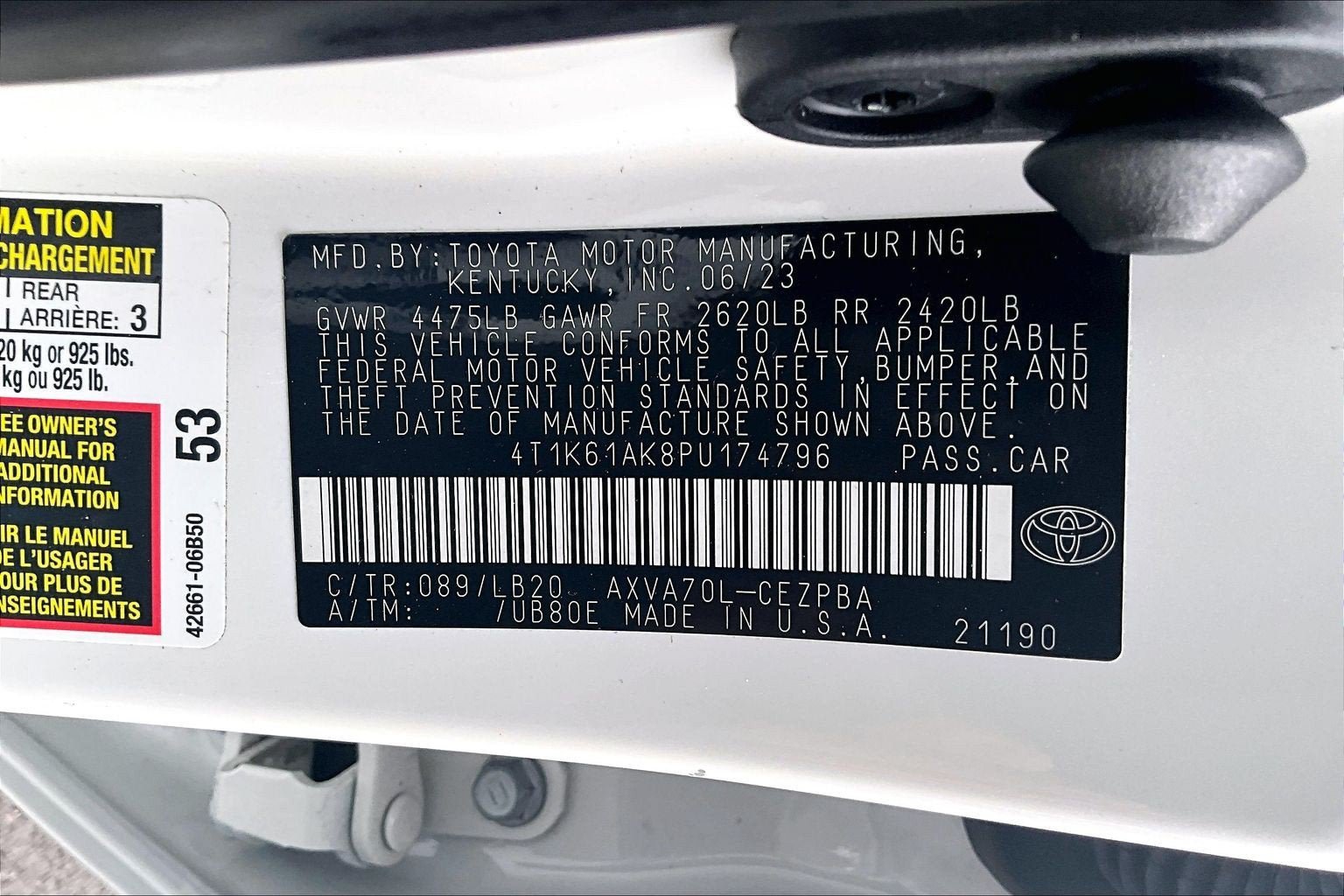 Used 2023 Toyota Camry XSE FWD image 29