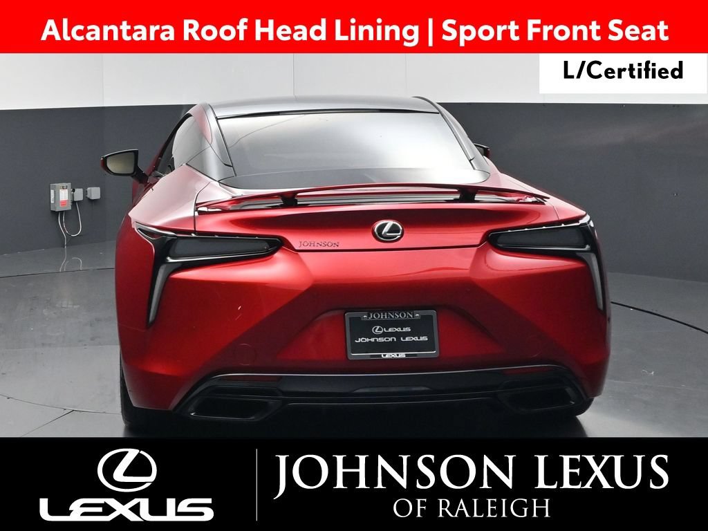 Certified 2022 Lexus LC 500 Coupe w/ Dynamic Handling Package RWD image 8