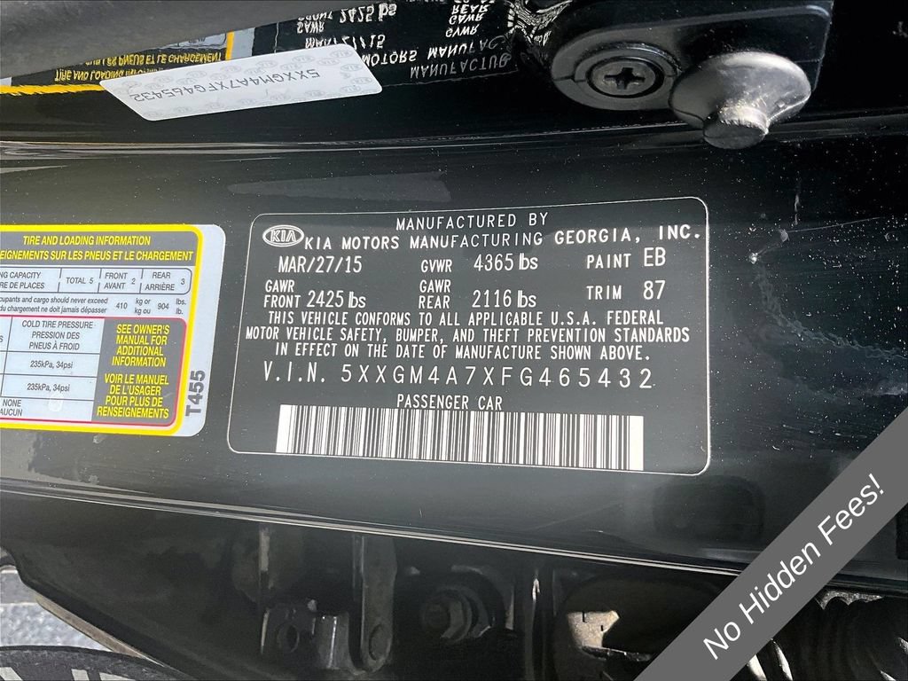 Used 2015 Kia Optima LX FWD image 19