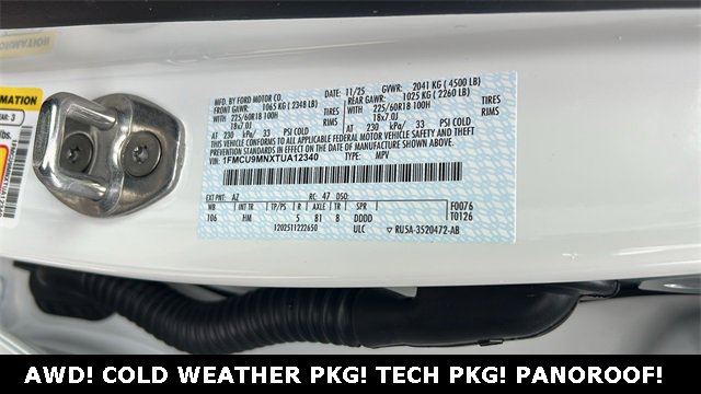 New 2026 Ford Escape ST-Line w/ Tech Pack #1 image 32