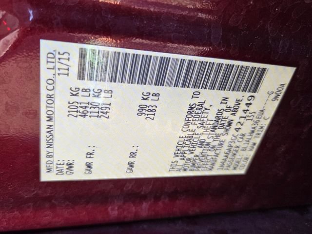 Used 2016 Nissan Maxima Platinum FWD image 22
