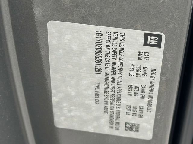 Used 2016 Chevrolet Corvette Z06 w/ 3LZ Preferred Equipment Group image 35