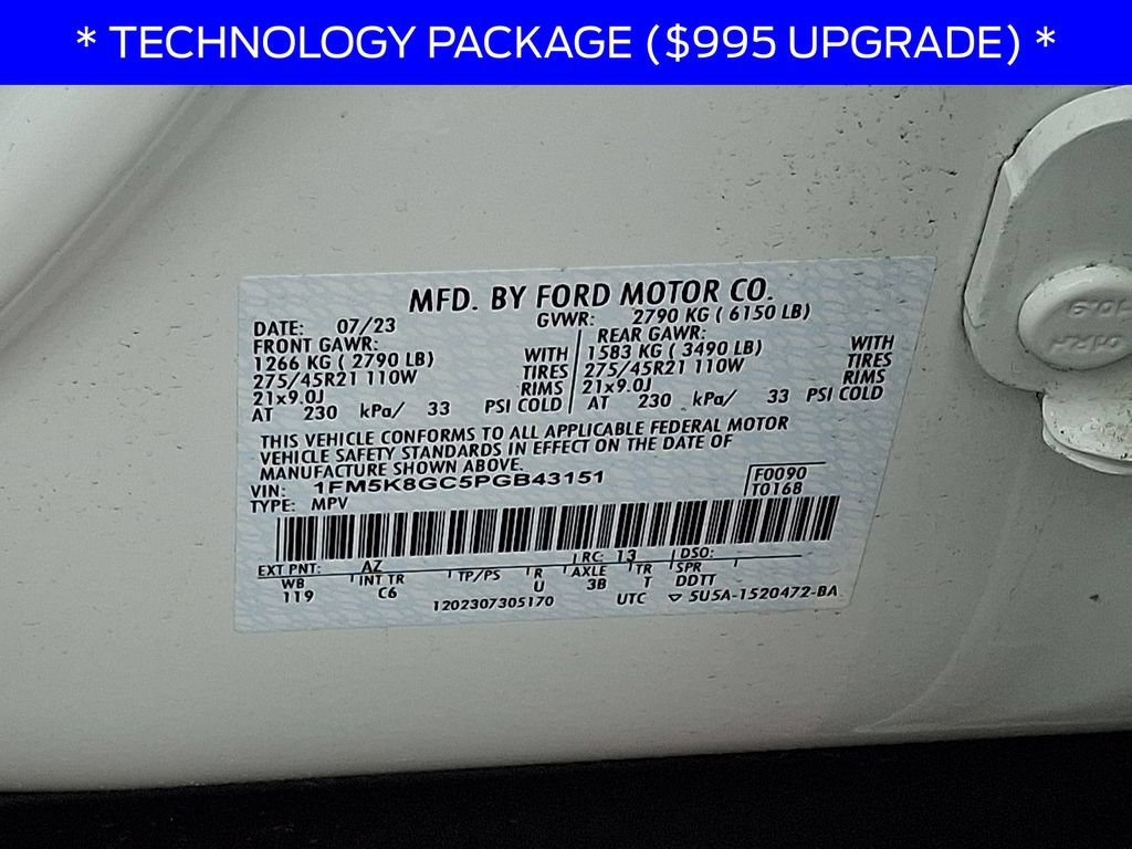 Certified 2023 Ford Explorer ST w/ Equipment Group 401A AWD/4WD image 29