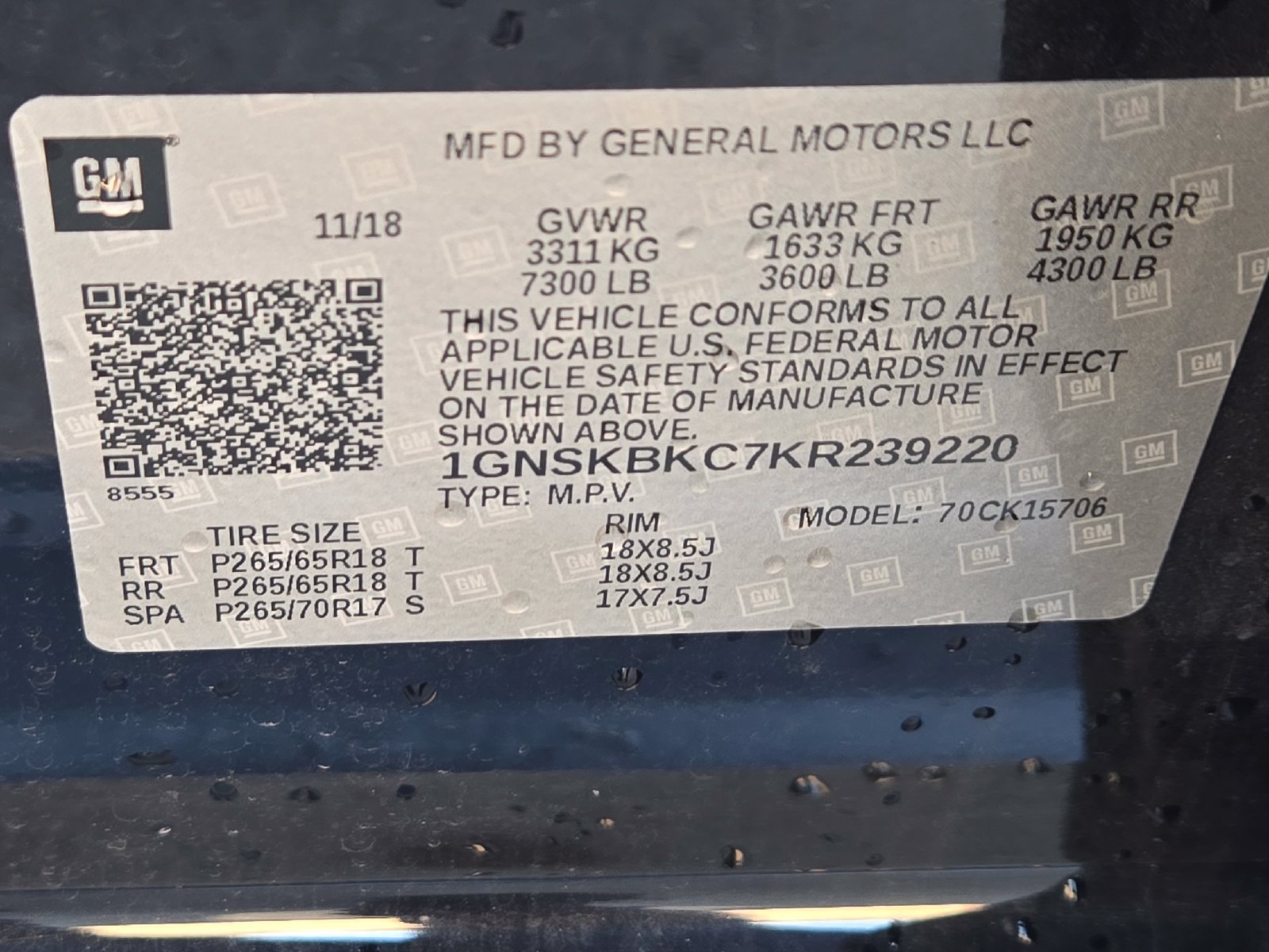 Used 2019 Chevrolet Tahoe LT AWD/4WD image 14
