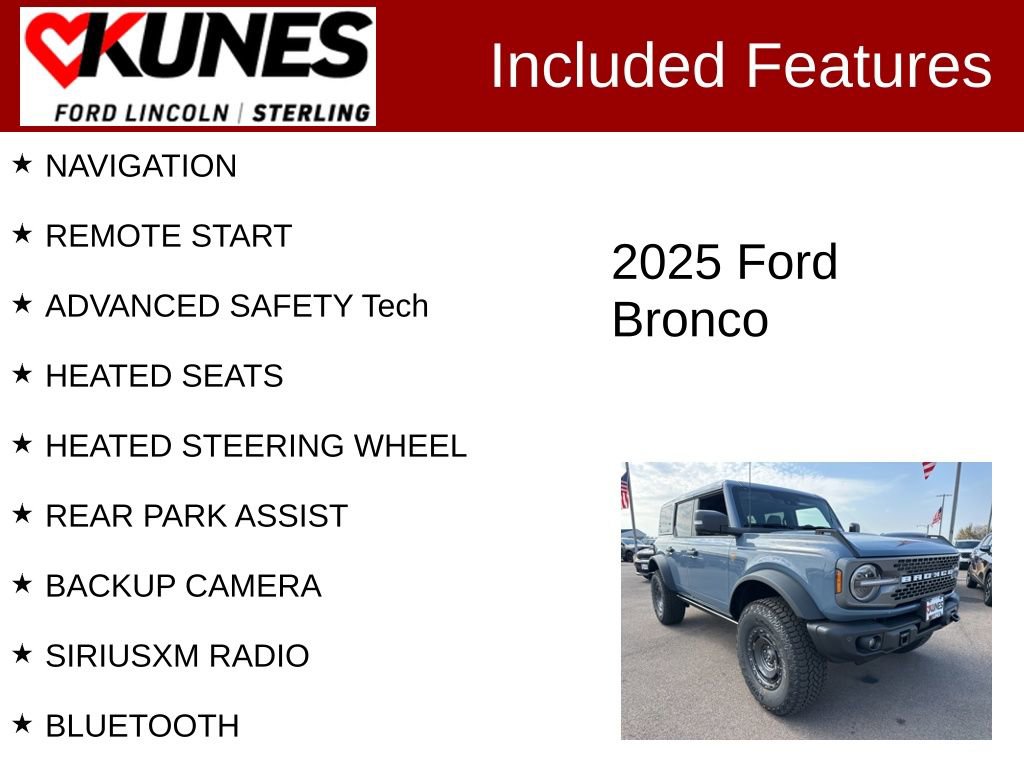 New 2025 Ford Bronco Badlands image 3