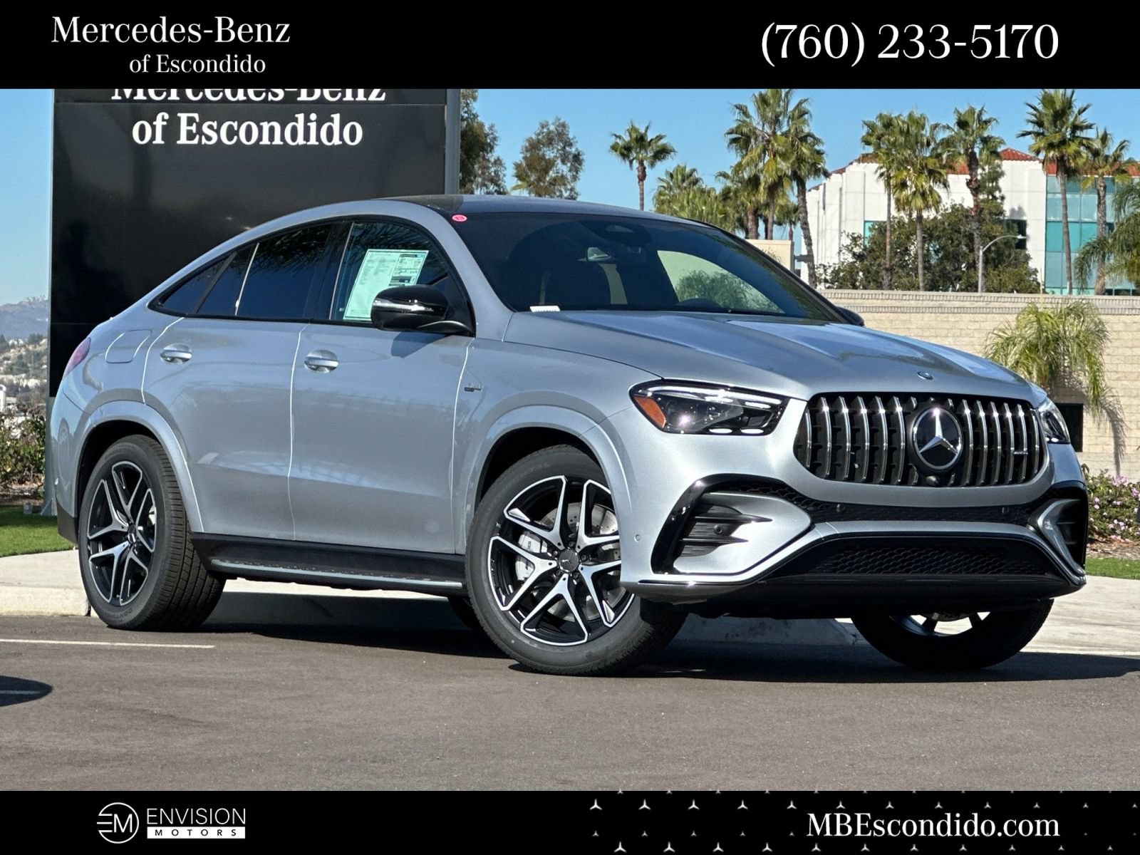 New 2026 Mercedes-Benz GLE 53 AMG 4MATIC Coupe image 1