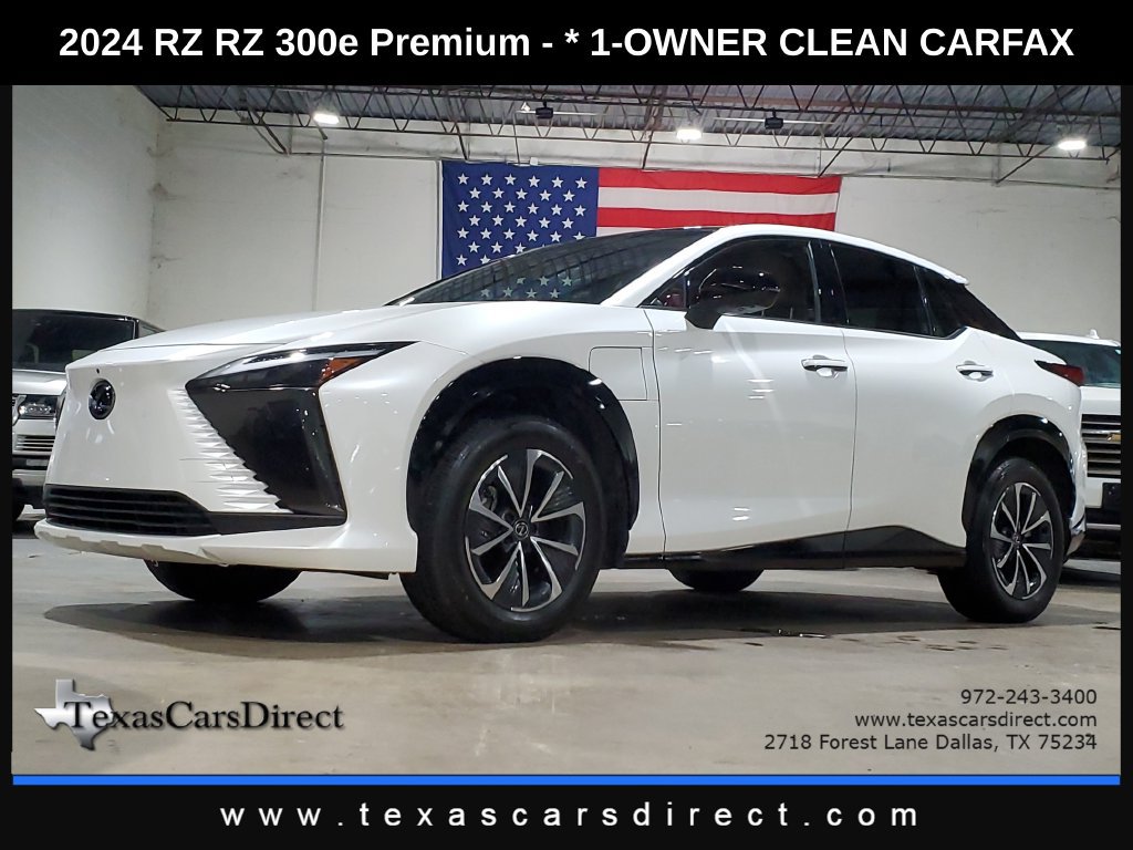 Used 2024 Lexus RZ 300e Premium w/ Cold Area Package FWD 360° Tour