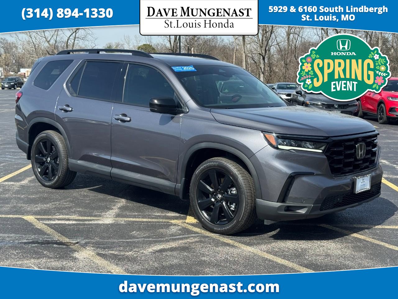 Certified 2025 Honda Pilot Black Edition image 1