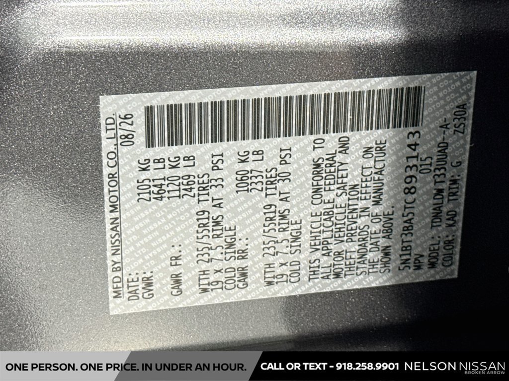 New 2026 Nissan Rogue Dark Armor FWD image 31