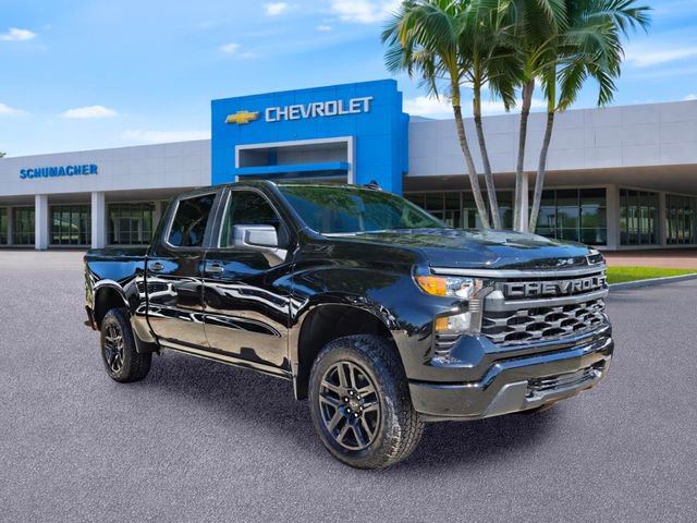 New 2026 Chevrolet Silverado 1500 Custom Trail Boss w/ Midnight Edition AWD/4WD image 1
