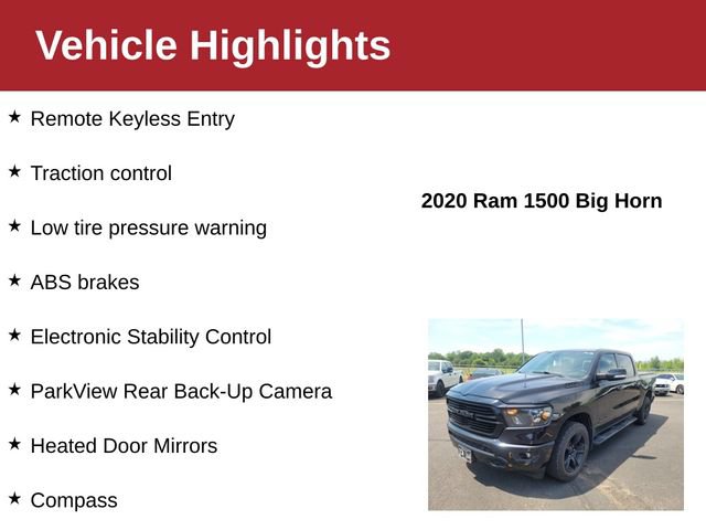 Used 2020 RAM 1500 Big Horn AWD/4WD image 4